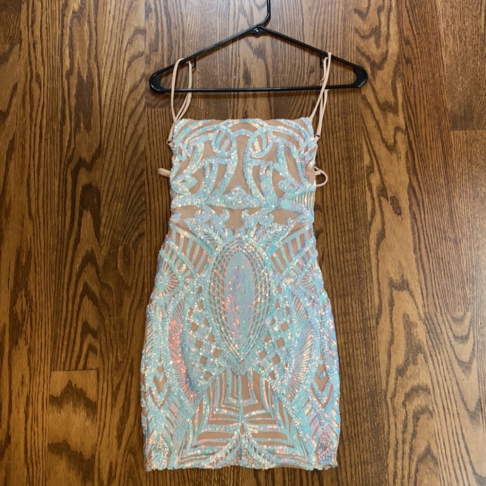 Sequin Mini Party Dress